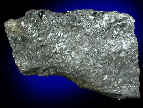 Sarkinite on Hausmannite from Lngban Mine, Filipstad, Vrmland, Sweden (Type Locality for Sarkinite)
