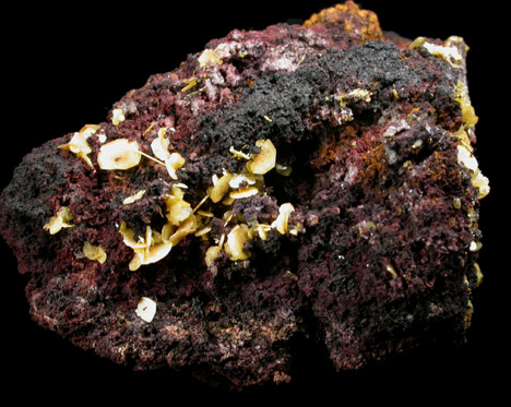 Wulfenite from Silver Bill Mine, Courtland-Gleeson District, Cochise County, Arizona