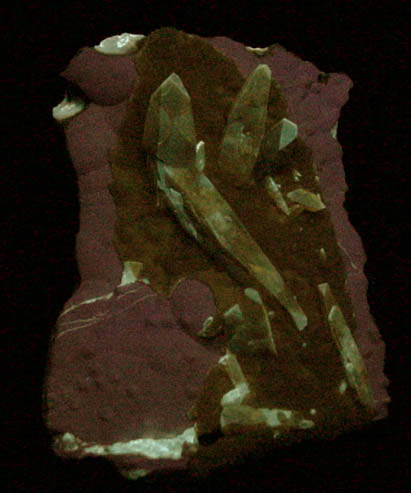 Barite on Calcite from Elk Creek, Meade County, South Dakota