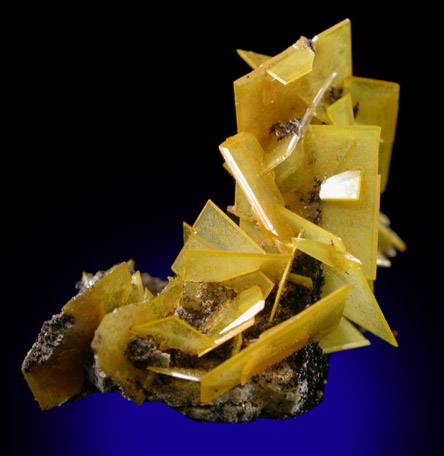 Wulfenite from 79 Mine, Banner District, near Hayden, Gila County, Arizona