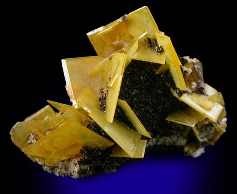 Wulfenite from 79 Mine, Banner District, near Hayden, Gila County, Arizona