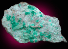 Dioptase from Christmas Mine, Banner District, Gila County, Arizona