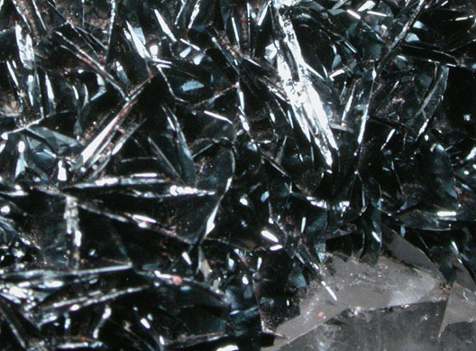 Hematite with Quartz on Goethite from Beckermet Mine, West Cumberland Iron Mining District, Cumbria, England