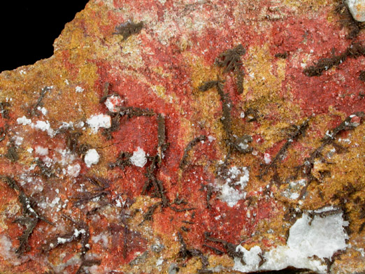 Copper and Calcite from Christmas Mine, Banner District, Gila County, Arizona