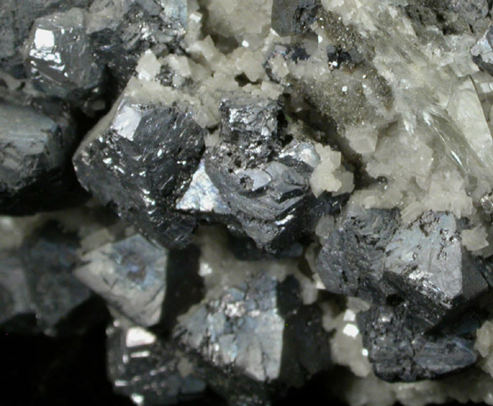 Calcite with Galena and Dolomite from Sweetwater Mine, Viburnum Trend, Reynolds County, Missouri