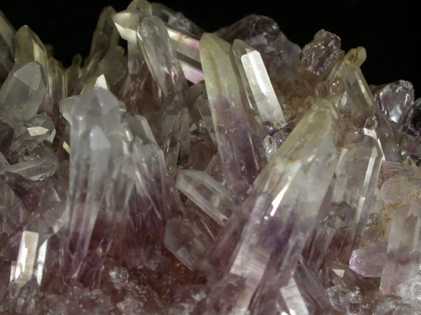 Quartz var. Amethyst from Piedra Parada, near Las Vigas, Tatatila, Veracruz, Mexico