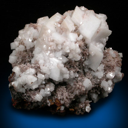 Calcite, Hemimorphite, Dolomite from Santa Eulalia District, Aquiles Serdn, Chihuahua, Mexico