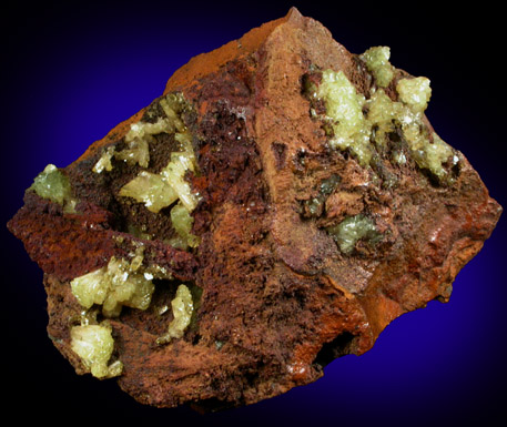 Adamite from Mina Ojuela, Mapimi, Durango, Mexico