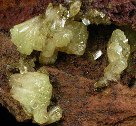 Adamite from Mina Ojuela, Mapimi, Durango, Mexico