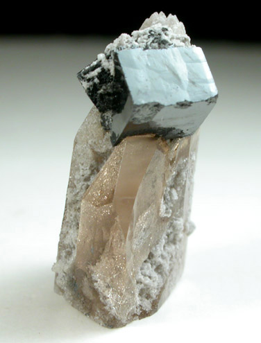 Bixbyite on Topaz from Topaz Mountain, Juab County, Utah