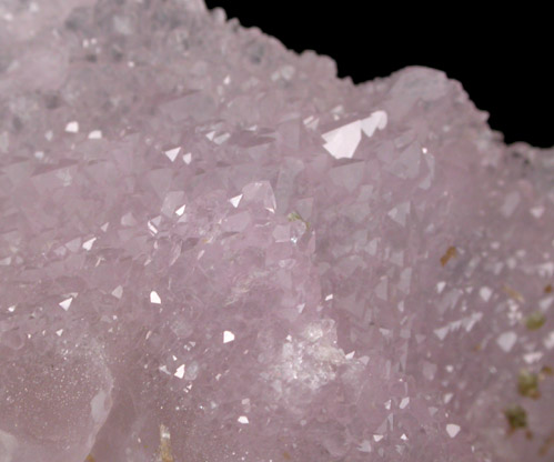 Quartz var. Rose Quartz Crystals with Eosphorite from Lavra da Ilha, Taquaral, Jequitinhonha River, Minas Gerais, Brazil