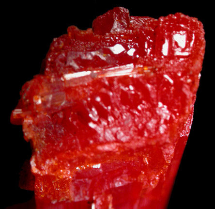 Crocoite from Adelaide Mine, Zeehan District, Tasmania, Australia