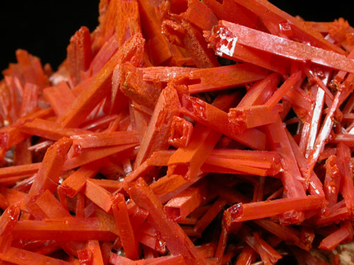 Crocoite from Adelaide Mine, Zeehan District, Tasmania, Australia