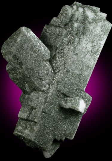 Albite var. Pericline with Chlorite from Lapperwitz, near Glockner, Osttirol, Austria