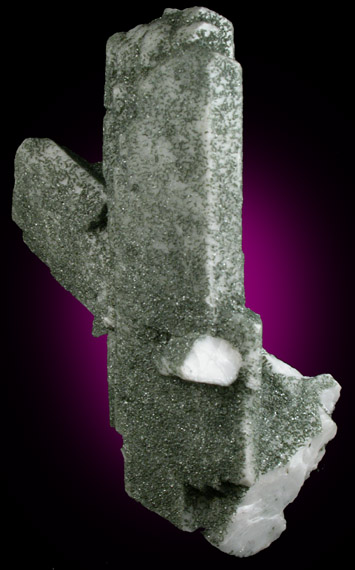 Albite var. Pericline with Chlorite from Lapperwitz, near Glockner, Osttirol, Austria