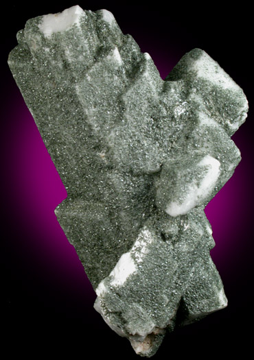 Albite var. Pericline with Chlorite from Lapperwitz, near Glockner, Osttirol, Austria