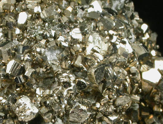 Pyrite with Talc from ZCA Pierrepont Mine, Grange Ore Body, Pierrepont, St. Lawrence County, New York