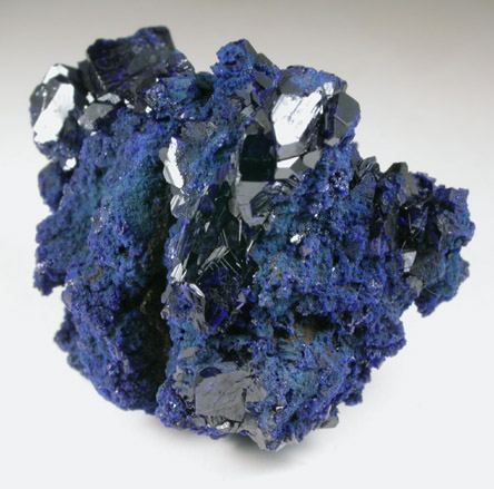 Azurite from Morenci Mine, Clifton District, Greenlee County, Arizona