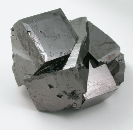 Magnetite (rare cubic crystal form) from ZCA Mine No. 4, Fowler Ore Body, 2500' Level, Balmat, St. Lawrence County, New York