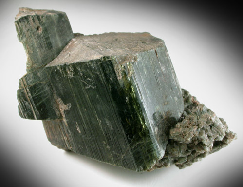 Tremolite (Chrome-rich) from West Pierrepont, St. Lawrence County, New York