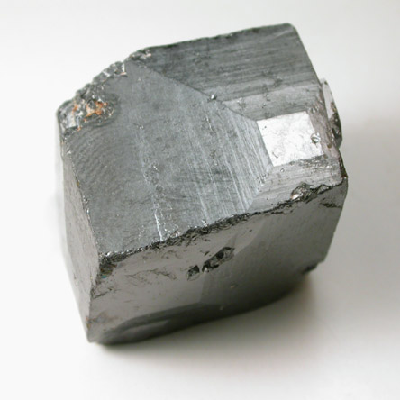 Magnetite (rare cubic crystal form) from ZCA Mine No. 4, Fowler Ore Body, 2500' Level, Balmat, St. Lawrence County, New York