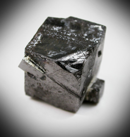Magnetite (rare cubic crystal form) from ZCA Mine No. 4, Fowler Ore Body, 2500' Level, Balmat, St. Lawrence County, New York