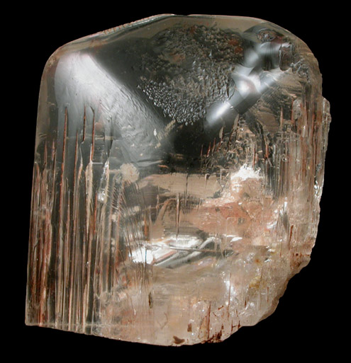 Topaz (flawless gem-grade crystal) from Tres Barras Mine, Teofilo Otoni, Minas Gerais, Brazil