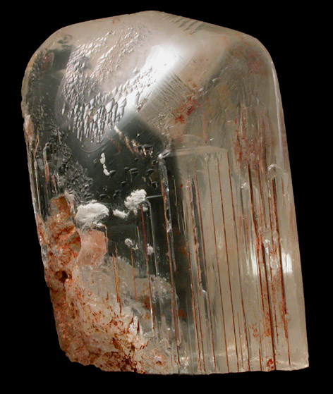 Topaz (flawless gem-grade crystal) from Tres Barras Mine, Teofilo Otoni, Minas Gerais, Brazil