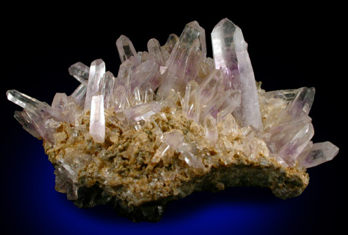 Quartz var. Amethyst from Piedra Parada, near Las Vigas, Tatatila, Veracruz, Mexico