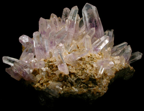 Quartz var. Amethyst from Piedra Parada, near Las Vigas, Tatatila, Veracruz, Mexico