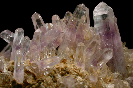 Quartz var. Amethyst from Piedra Parada, near Las Vigas, Tatatila, Veracruz, Mexico