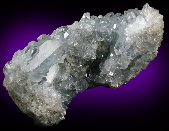 Celestine from Sankoany Deposit, near Ketsepy, Mahajanga Province, Madagascar