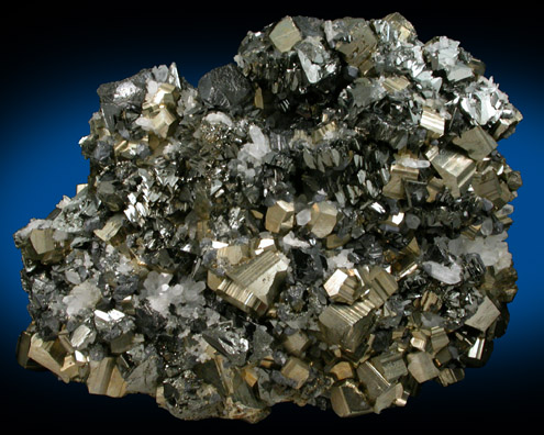 Tetrahedrite, Pyrite, Sphalerite, Quartz from Pachapaqui District, Bolognesi Province, Ancash Department, Peru