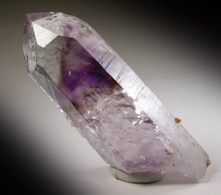 Quartz var. Amethyst with bubble inclusion from Tafelkop, Goboboseb Mountains, 27 km west of Brandberg Mountain, Erongo region, Namibia