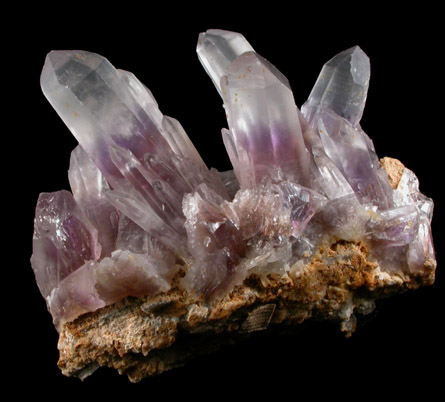 Quartz var. Amethyst from Piedra Parada, near Las Vigas, Tatatila, Veracruz, Mexico