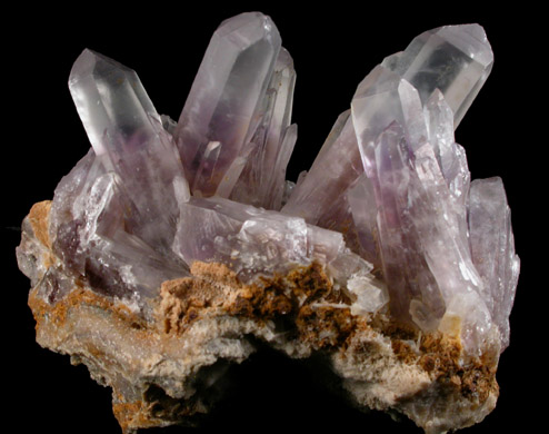 Quartz var. Amethyst from Piedra Parada, near Las Vigas, Tatatila, Veracruz, Mexico