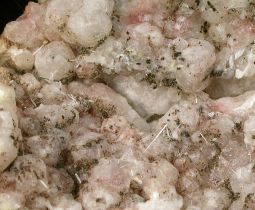 Pectolite with Analcime from Prospect Park Quarry, Prospect Park, Passaic County, New Jersey