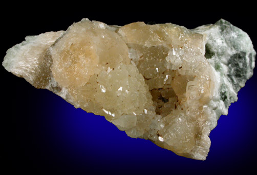 Prehnite from O and G Industries Southbury Quarry, New Haven County, Connecticut