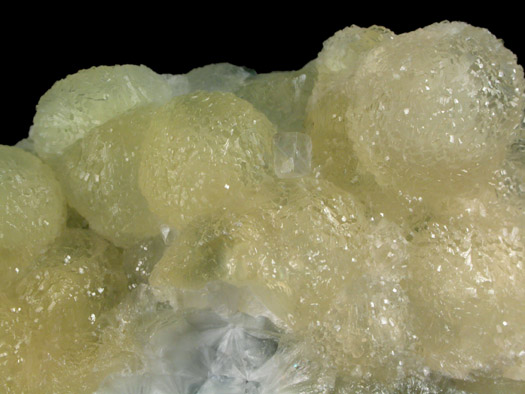 Prehnite from O and G Industries Southbury Quarry, New Haven County, Connecticut