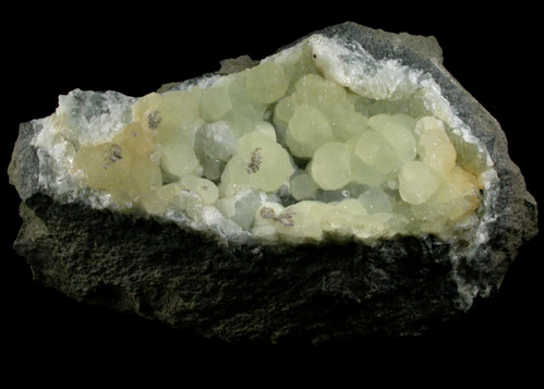 Prehnite from Millington Quarry, Bernards Township, Somerset County, New Jersey