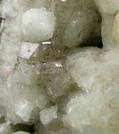 Prehnite and Calcite from Millington Quarry, Bernards Township, Somerset County, New Jersey