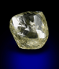 Diamond (1.79 carat yellow dodecahedral crystal) from Venetia Mine, Limpopo Province, South Africa