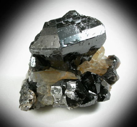 Cassiterite and Quartz from Zinnwald-Cnovec District, Erzgebirge, Saxony-Bohemia border region, Germany-Czech Republic