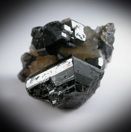 Cassiterite and Quartz from Zinnwald-Cnovec District, Erzgebirge, Saxony-Bohemia border region, Germany-Czech Republic