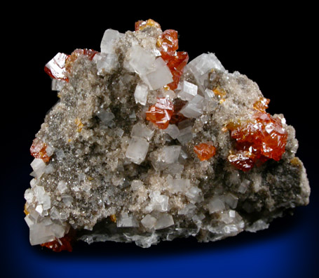 Sphalerite and Dolomite from Niagara Falls Quarry (Redlands Quarry), Niagara Falls, Niagara County, New York