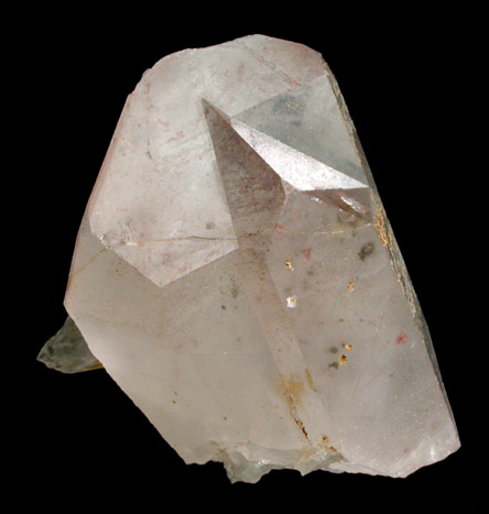 Quartz (Dauphin-law Twin) from Gouverneur Talc Mine No. 4, Harrisville, Lewis County, New York