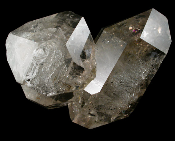 Quartz var. Herkimer Diamonds from Ace of Diamonds Mine, Middleville, Herkimer County, New York