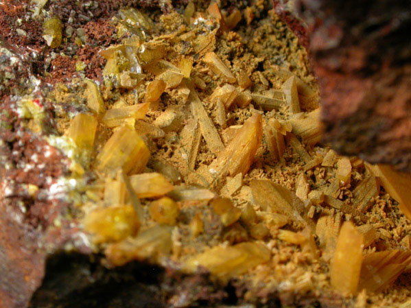 Legrandite from Mina Ojuela, Mapimi, Durango, Mexico