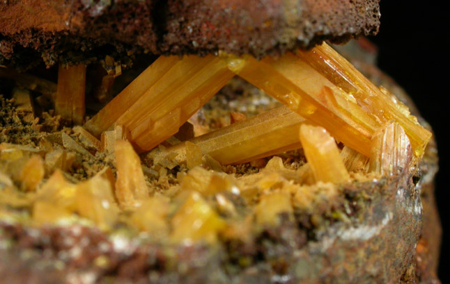 Legrandite from Mina Ojuela, Mapimi, Durango, Mexico