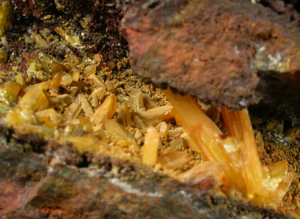 Legrandite from Mina Ojuela, Mapimi, Durango, Mexico